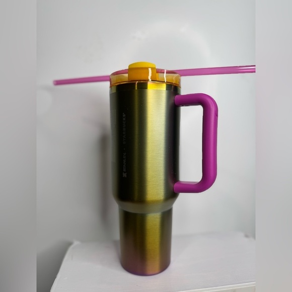 STARBUCK X STANLEY Limited edition Summer 2024 - 40 oz Tumbler Purple Gold - Picture 12 of 12